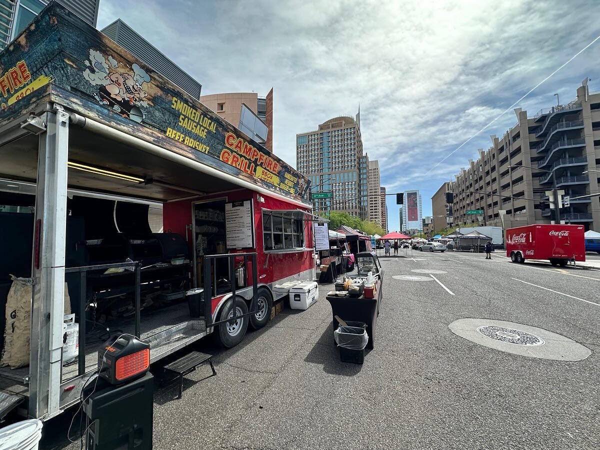 food truck on street