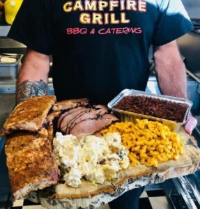 Campfire Grill Food Platter